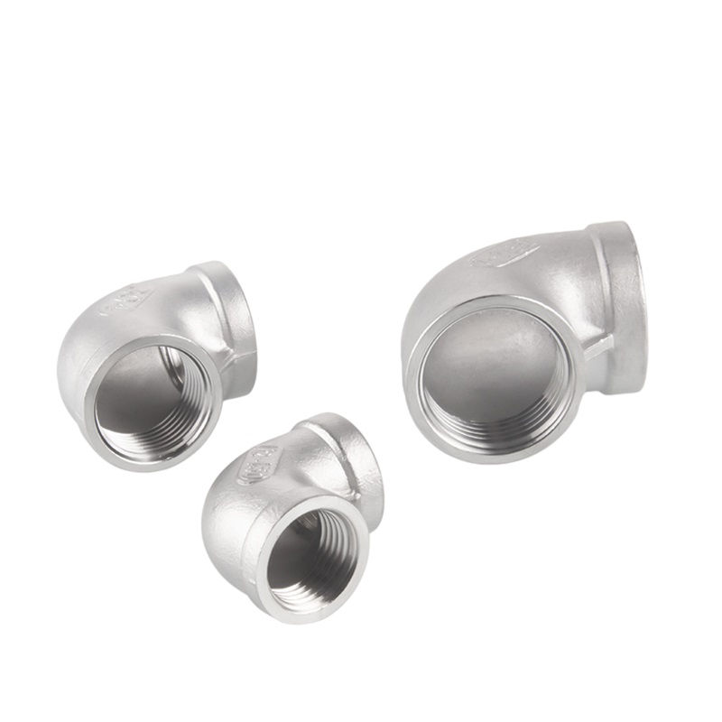 150# SS Pipe Connector Threaded Fitting Street 90°Degree Elbow