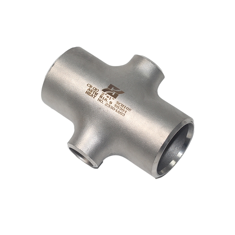 Metal Reducing Crosses Tube Joints Made Of Galvanized Stainless Steel