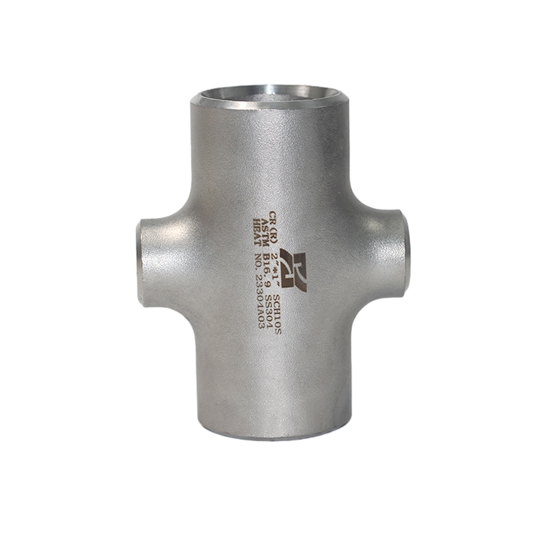 Metal Reducing Crosses Tube Joints Made Of Galvanized Stainless Steel