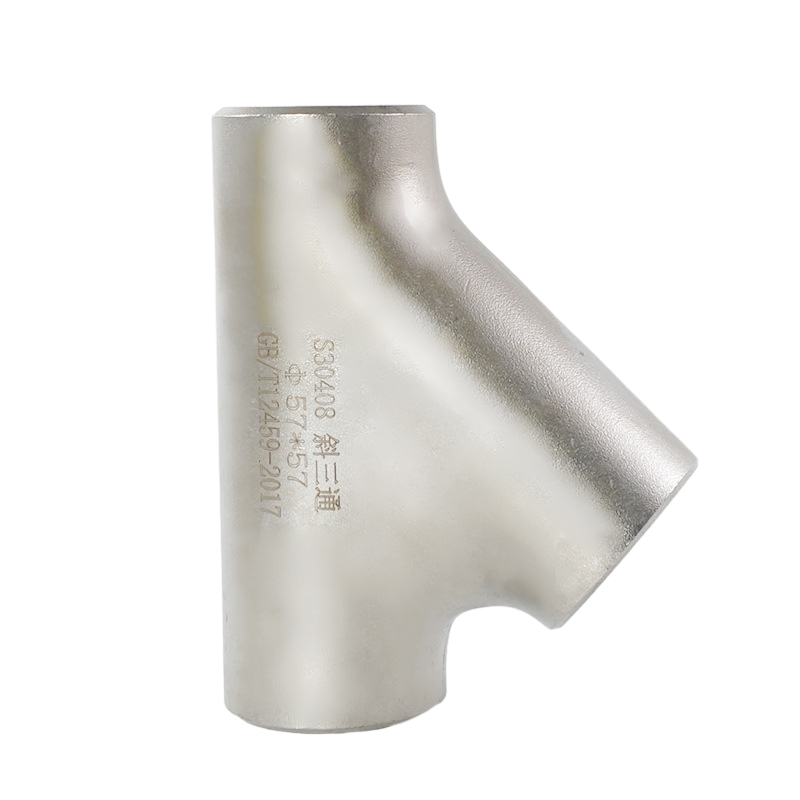 Stainless Steel Lateral Tee Can Control Branches Flow Distribution In The Pipeline